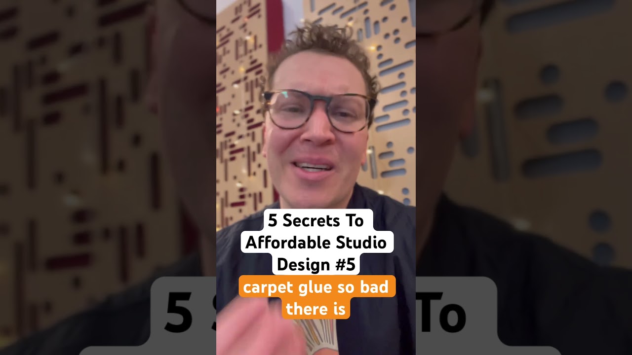 5 Secrets To Affordable Studio Design #5#homerecordingstudio #soundproofing #studiodesign