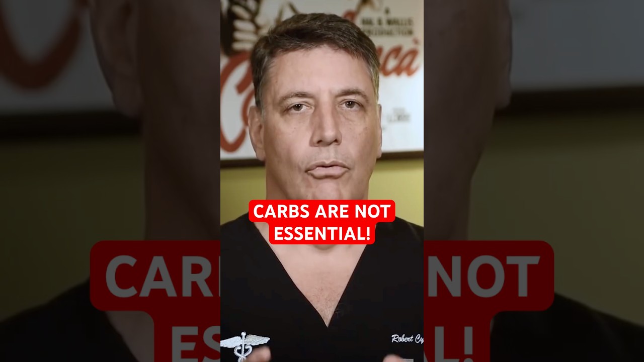 You DON&rsquo;T Need CARBOHYDRATES! #diet #keto #food #zerocarb #carbaddictiondoc #shorts