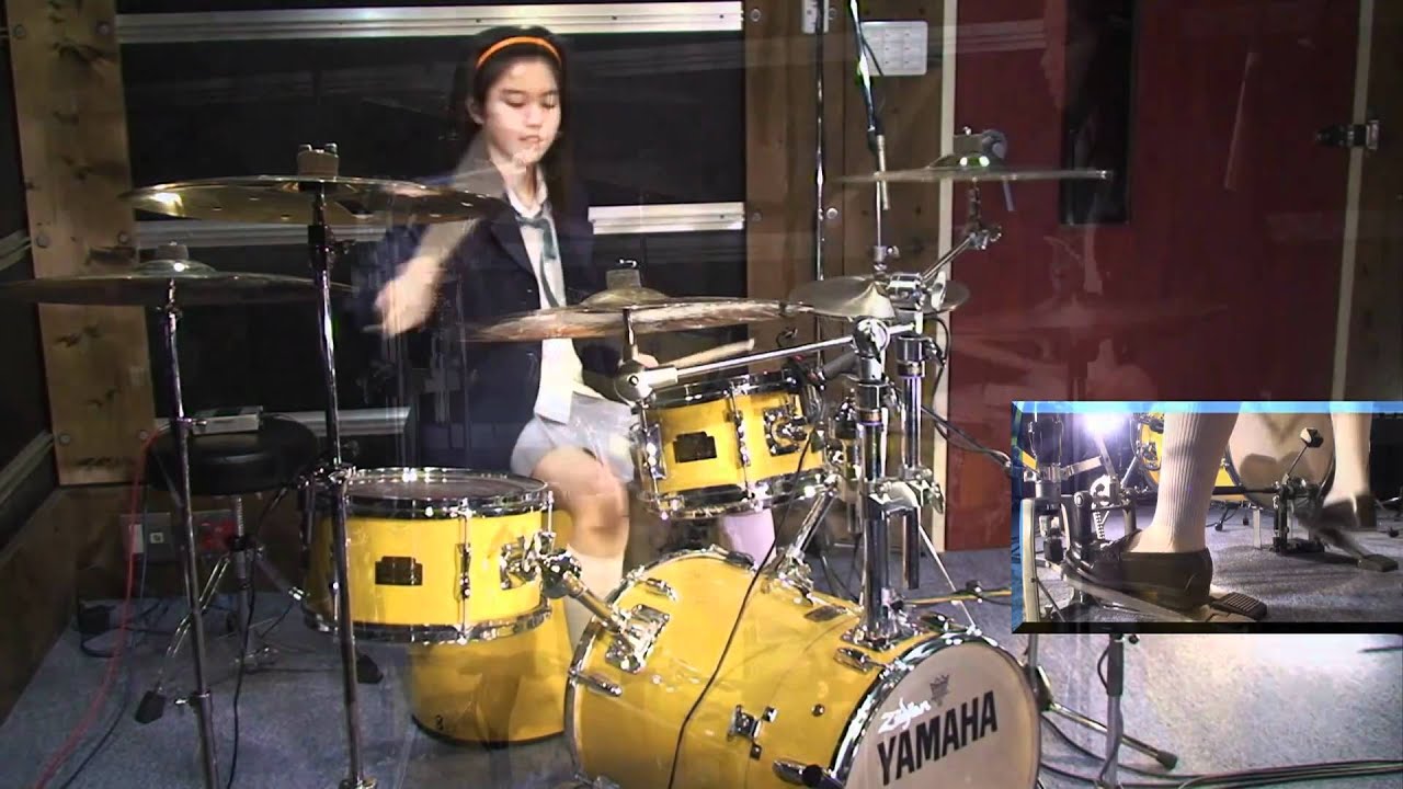 K-ON!! いちごパフェが止まらない (そらみみVer.) Ichigo Pafe ga Tomaranai - drum cover