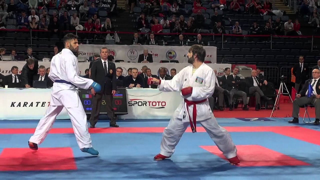 Rafael Aghaev (Azerbaijan) - Luigi Busa (İtaly). İstanbul 50th European Karate Championships