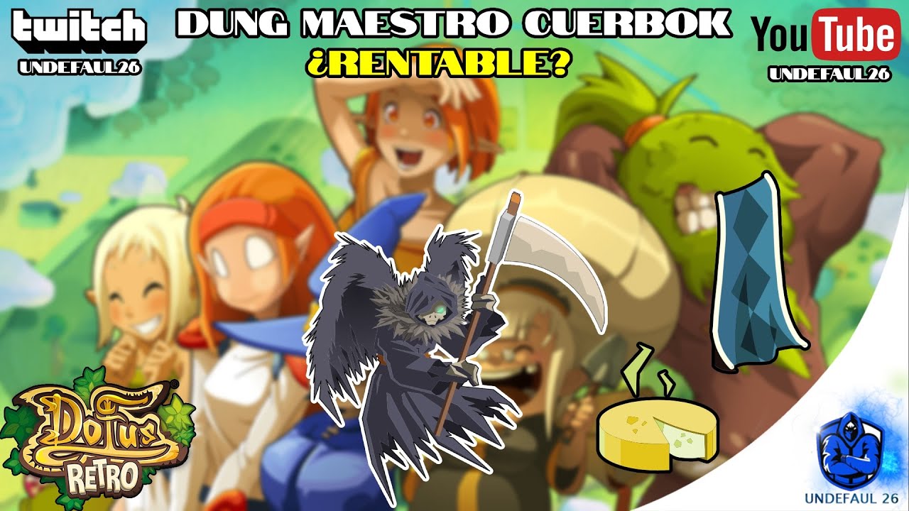 DOFUS RETRO - [CRAIL] - Dung maestro cuerbok #dofus #dofusretro