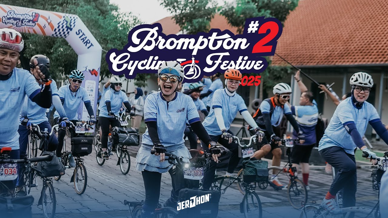 GOWES 60KM EMANG PADA KUAT?!! - BROMPTON CYCLING FESTIVE #2
