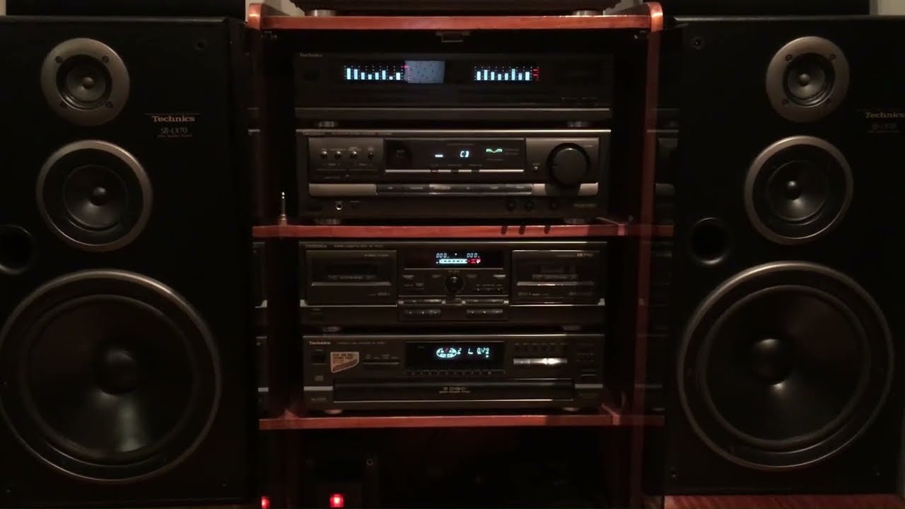 Technics de los 90 - 2000 from Argentina #technics #vintage #hifi #audio #audiophile #90s #80s #2000