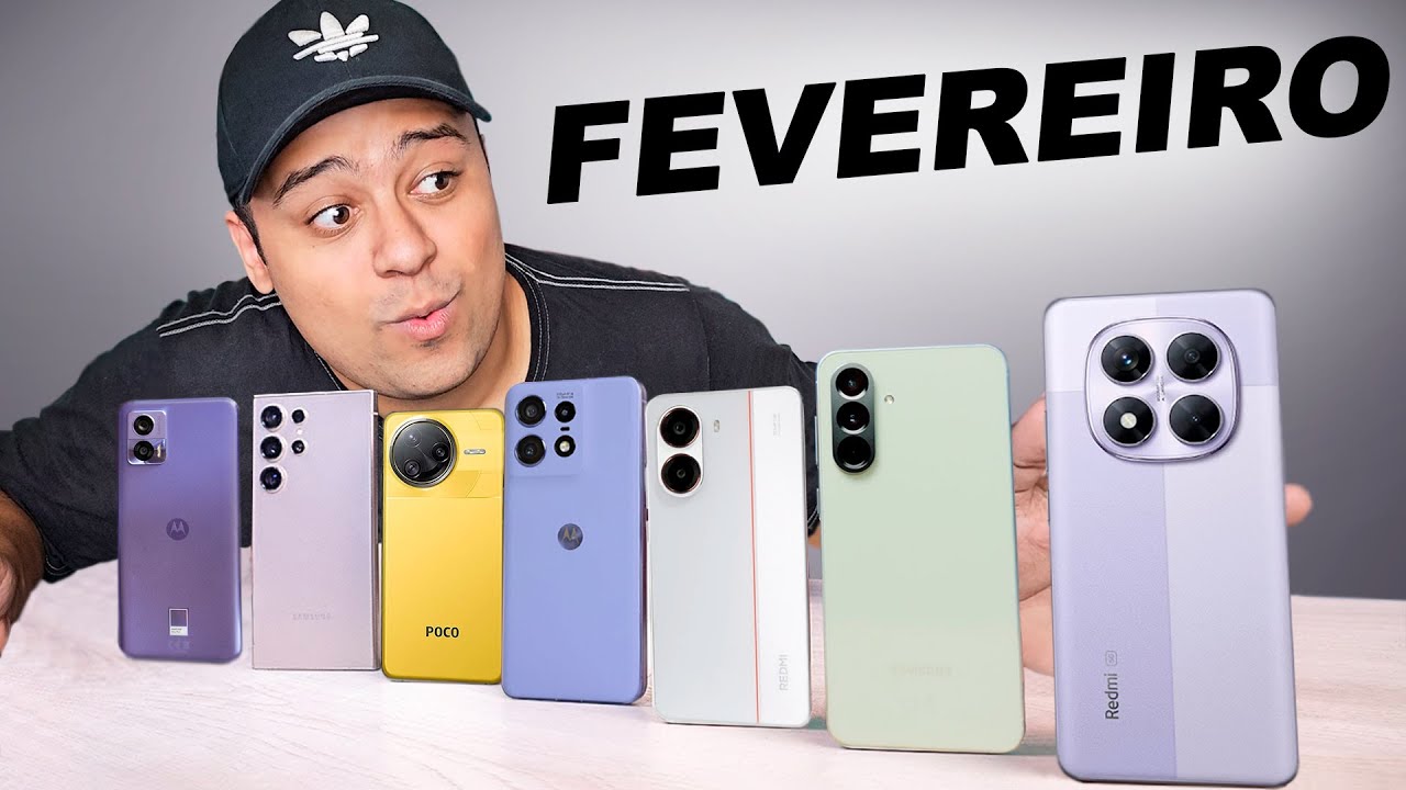 QUAL CELULAR COMPRAR em FEVEREIRO de 2026?