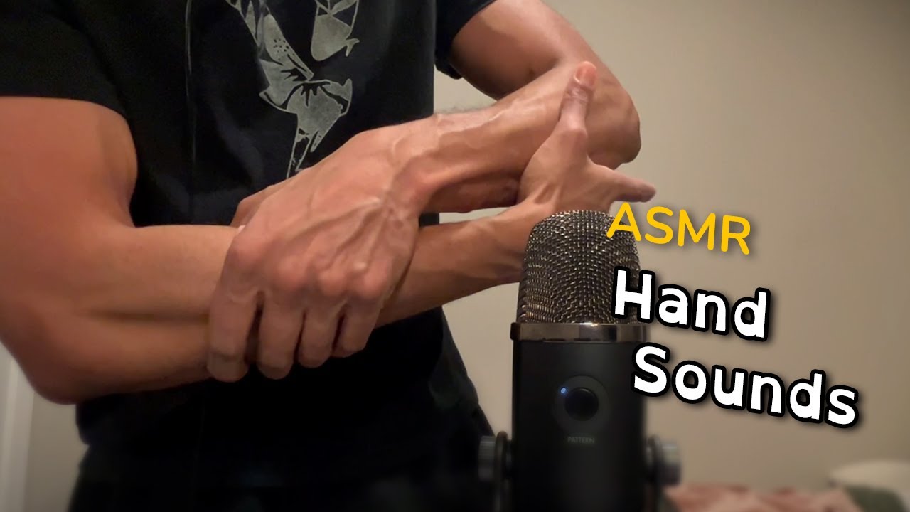ASMR  Hand sounds, finger flutters