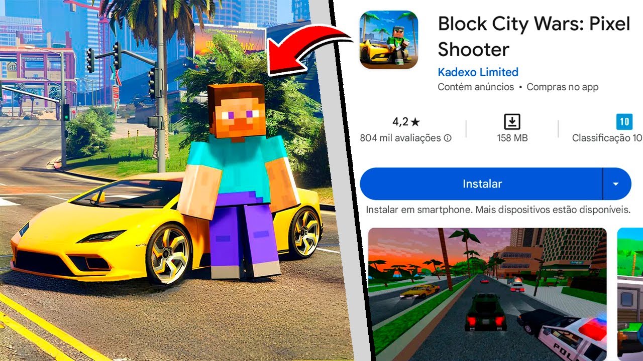 TESTANDO O GTA DO MINECRAFT