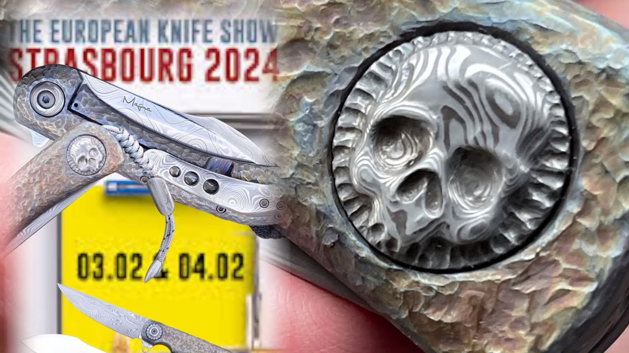 Tools For Gents und Gudy van Poppel auf der Euro Knife Show 2024 in Strasbourg. (Jetzt in FullHD!)