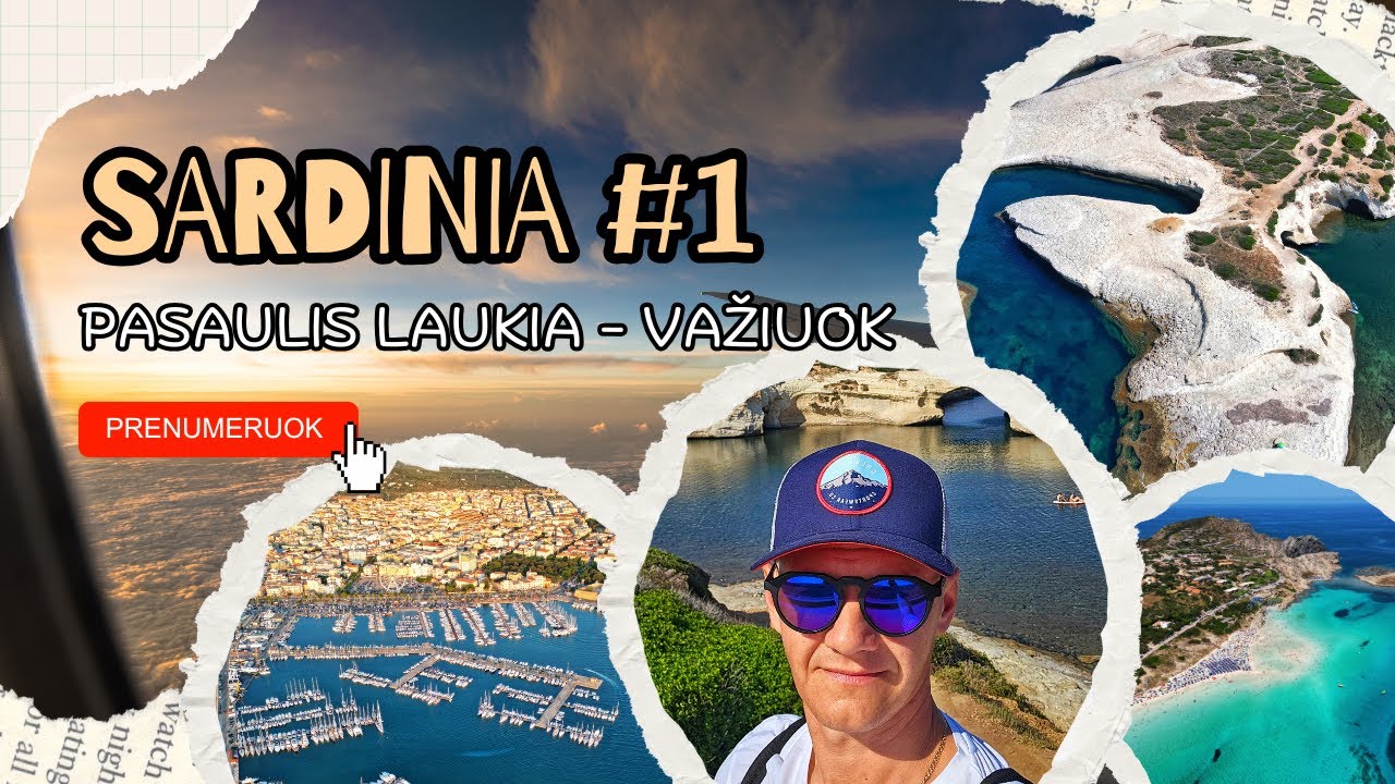 Sardinija 1 dalis: Kelionės pradžia – rojus žemėje!