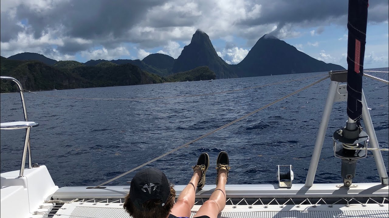 Sailing the Windward Islands Episode 1.  St Lucia and the Pitons