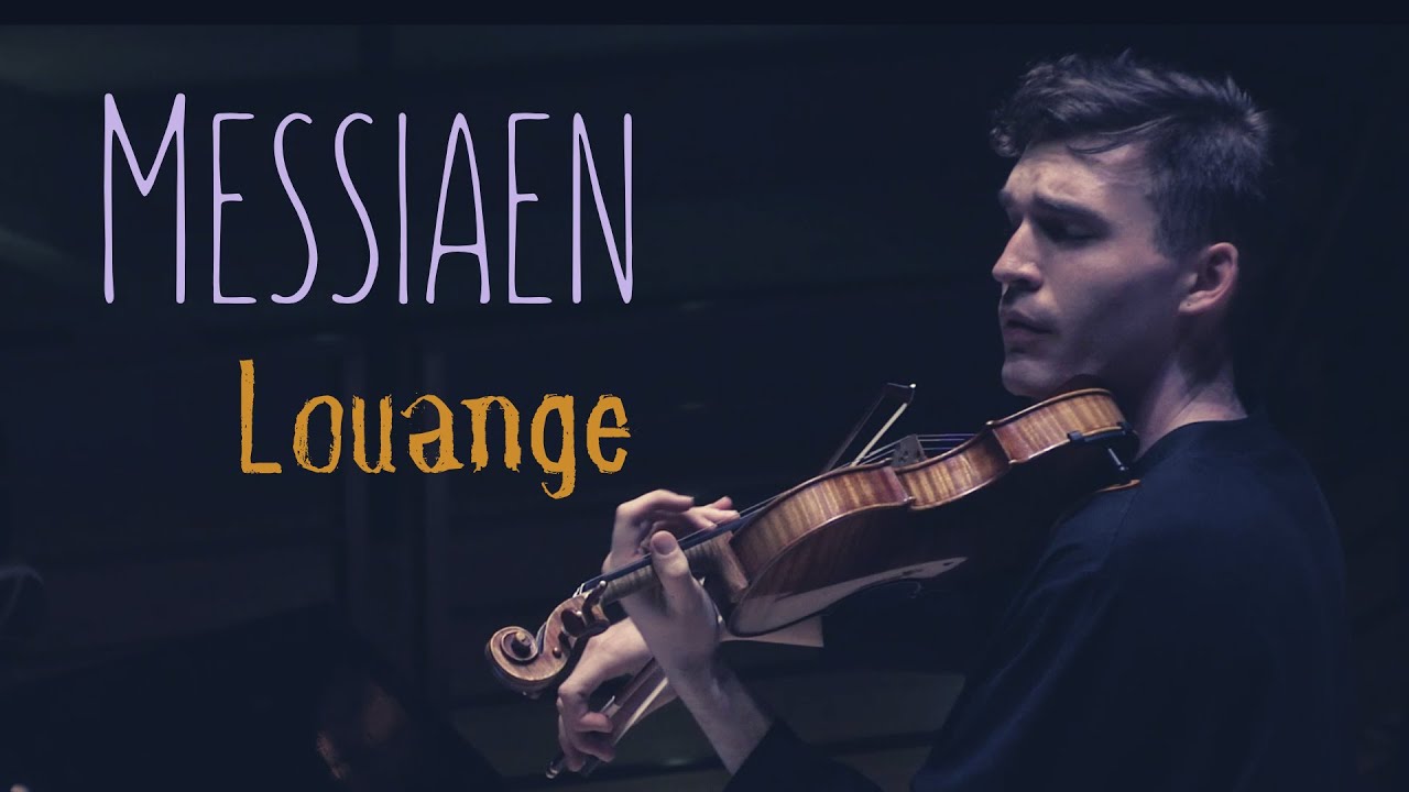 Alexi Kenney and Renana Gutman perform Messiaen Louange à l'Immortalité de Jésus
