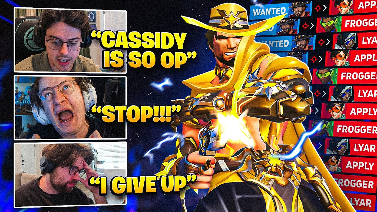 Заставляю стримеров беситься на Cassidy... с реакциями