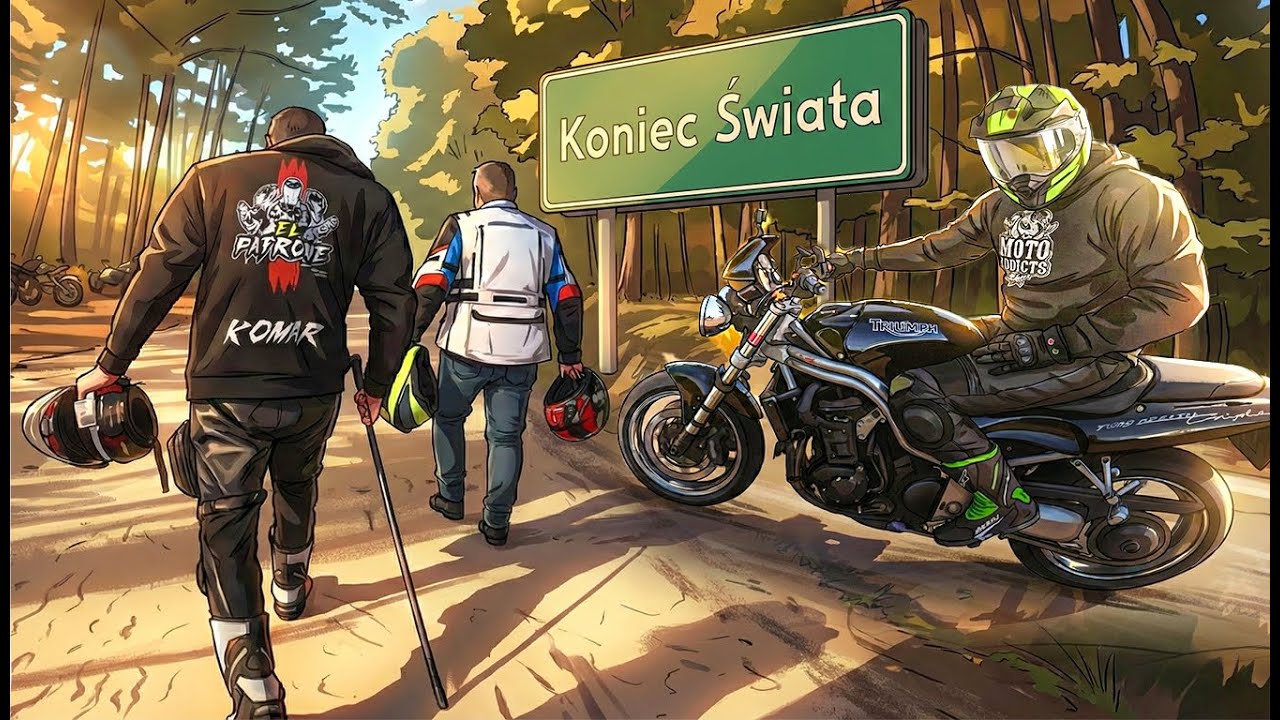 Rozpadającym motocyklem na Koniec Świata! Da się?