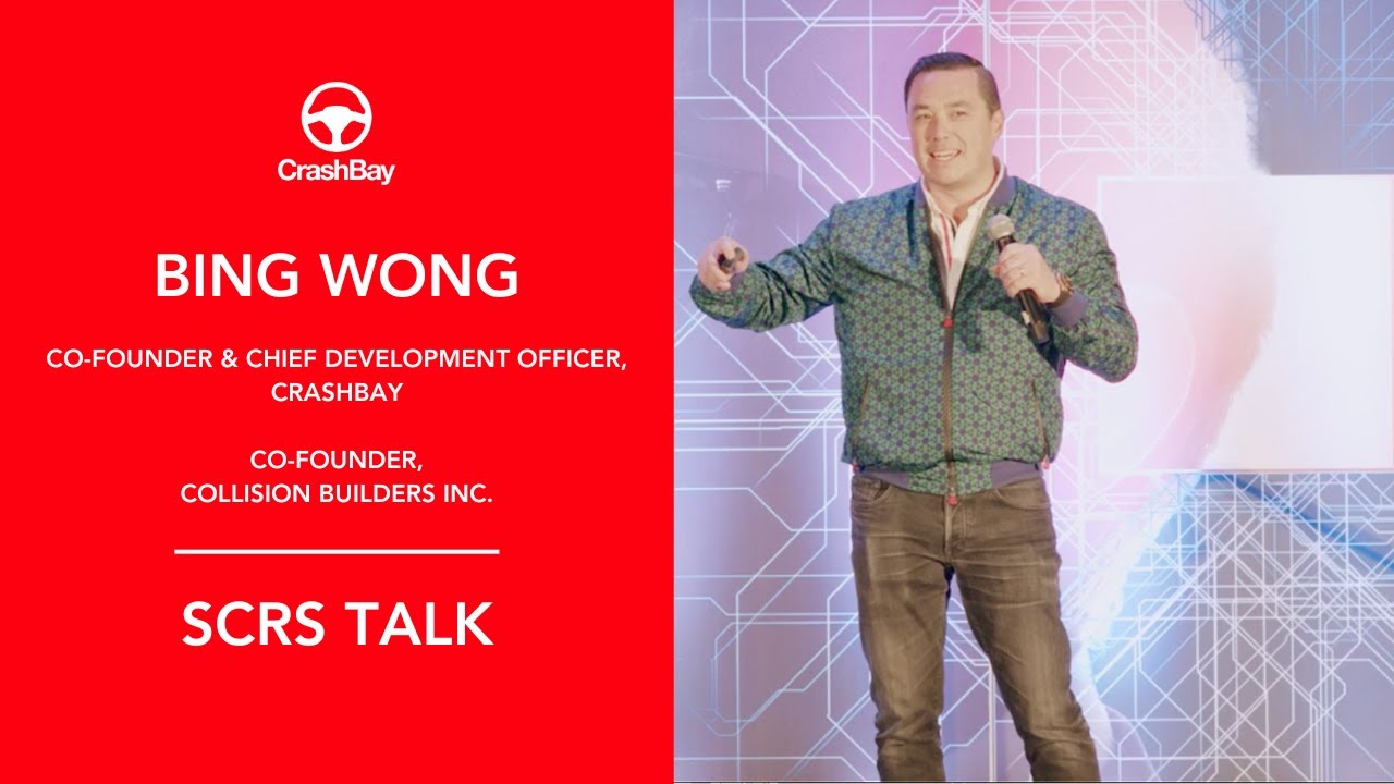 CrashBay's Bing Wong talks at SCRS IDEAS Collide Showcase -  Las Vegas