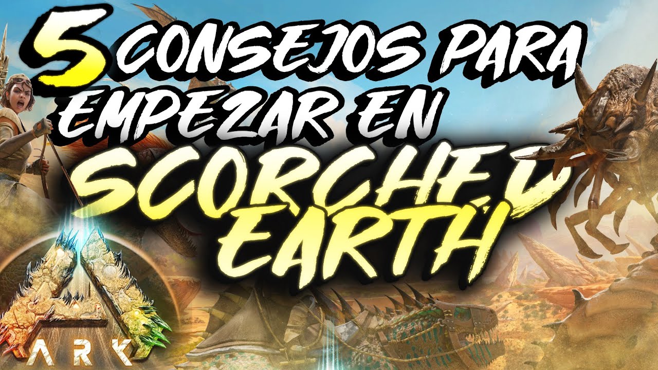 5 CONSEJOS PARA EMPEZAR EN SCORCHED EARTH ASCENDED | ARK Survival Ascended | Jotaky