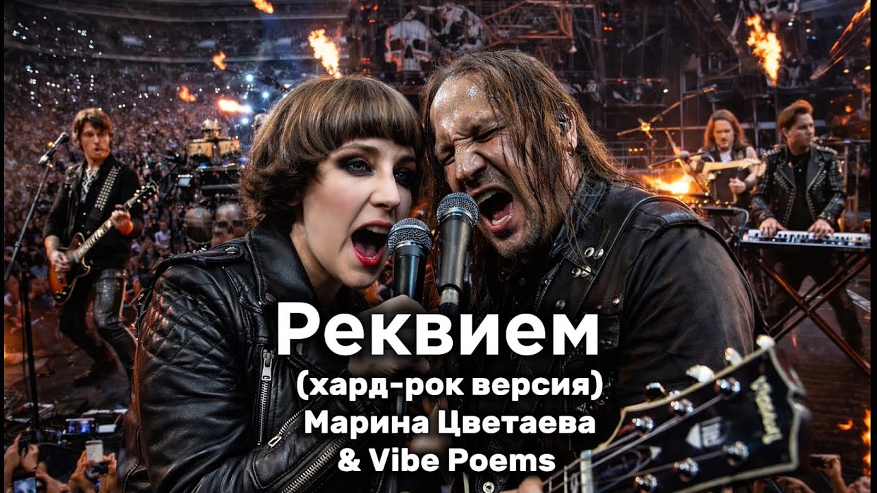 Реквием (хард-рок версия) - Марина Цветаева & Vibe Poems 