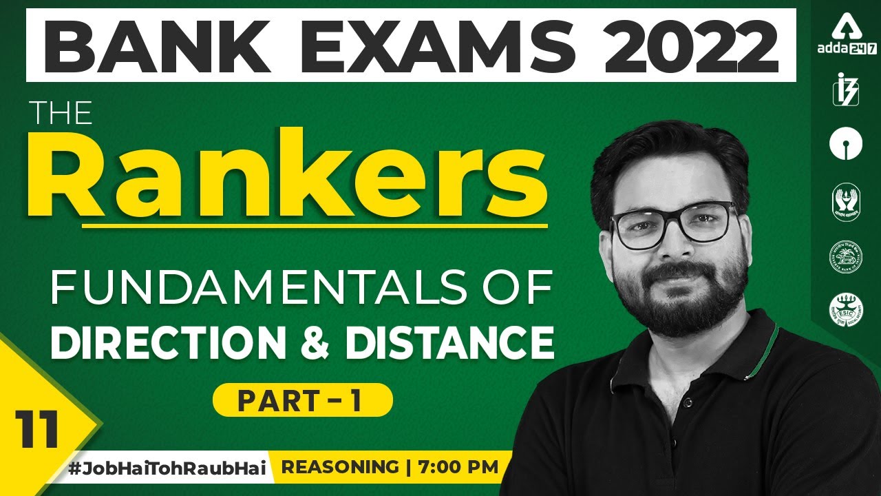 Fundamentals of Direction and Distance Part 1 | Bank Exams #TheRankers | Reasoning by Saurav Singh