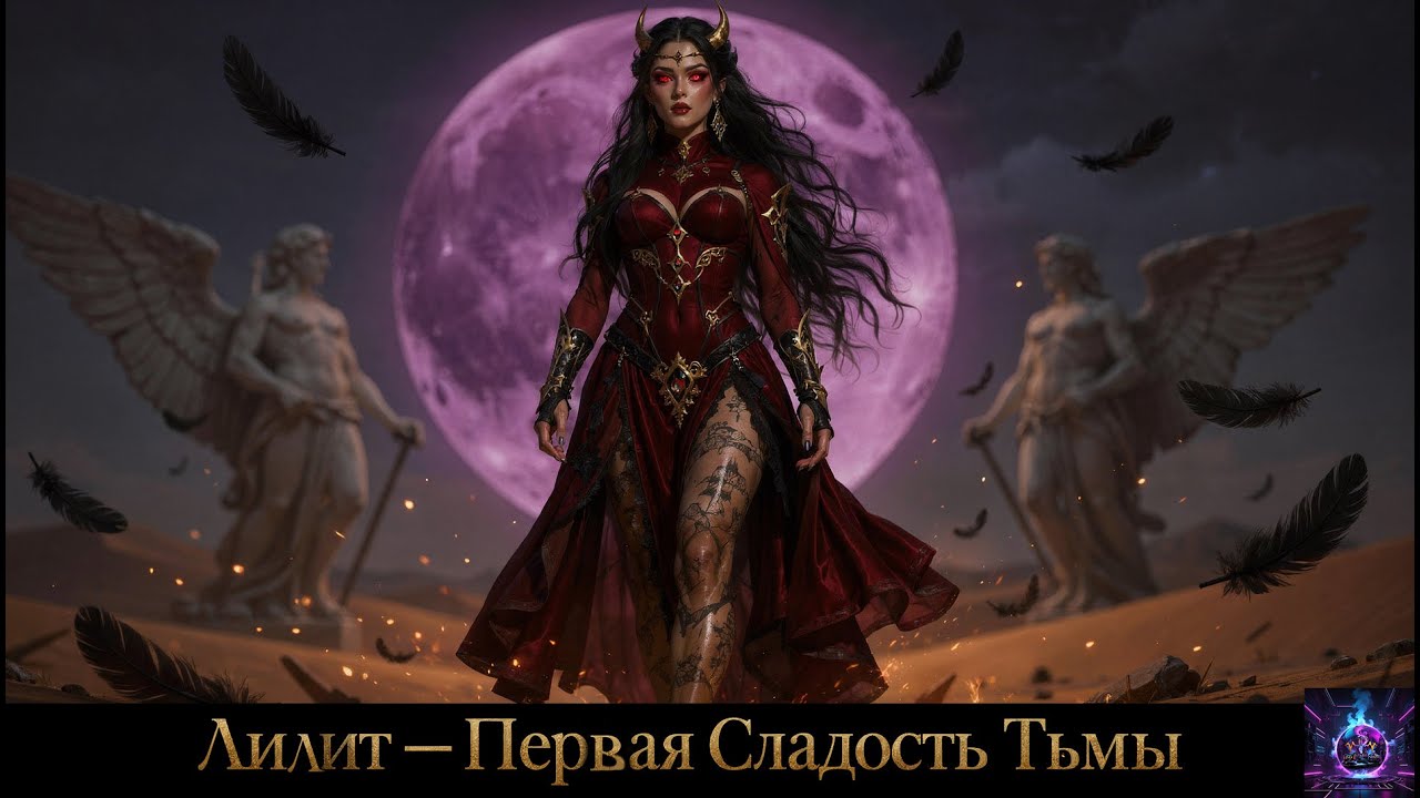 Лилит &mdash; Первая Сладость Тьмы. #Лилит #ПерваяСладостьТьмы #aiartvideo #darkgoddess #Lilith #rusmusic