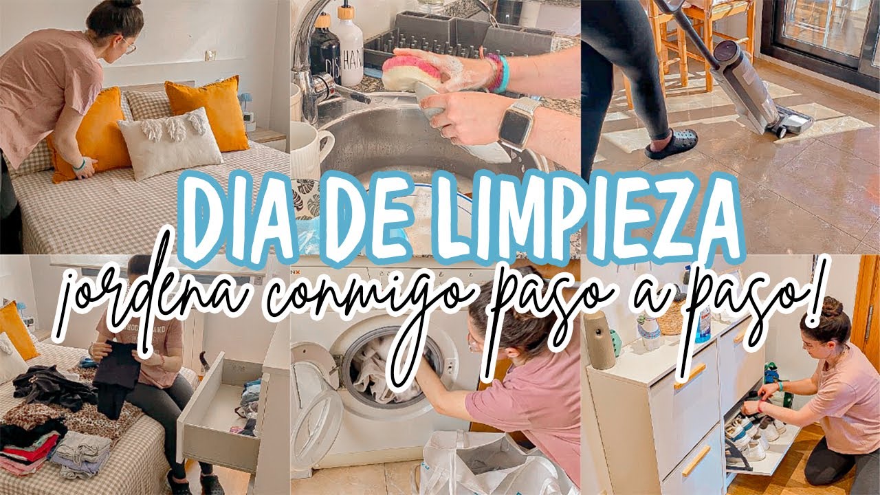 🧺 CAMBIO DE ARMARIO + LIMPIEZA PROFUNDA ✨ | Un día de ORDEN, motivación y casa a punto 💛