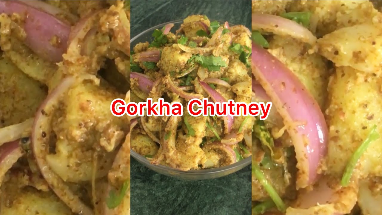 GORKHA CHUTNEY || गोरखा चटनी || SPICY ALOO CHUTNEY