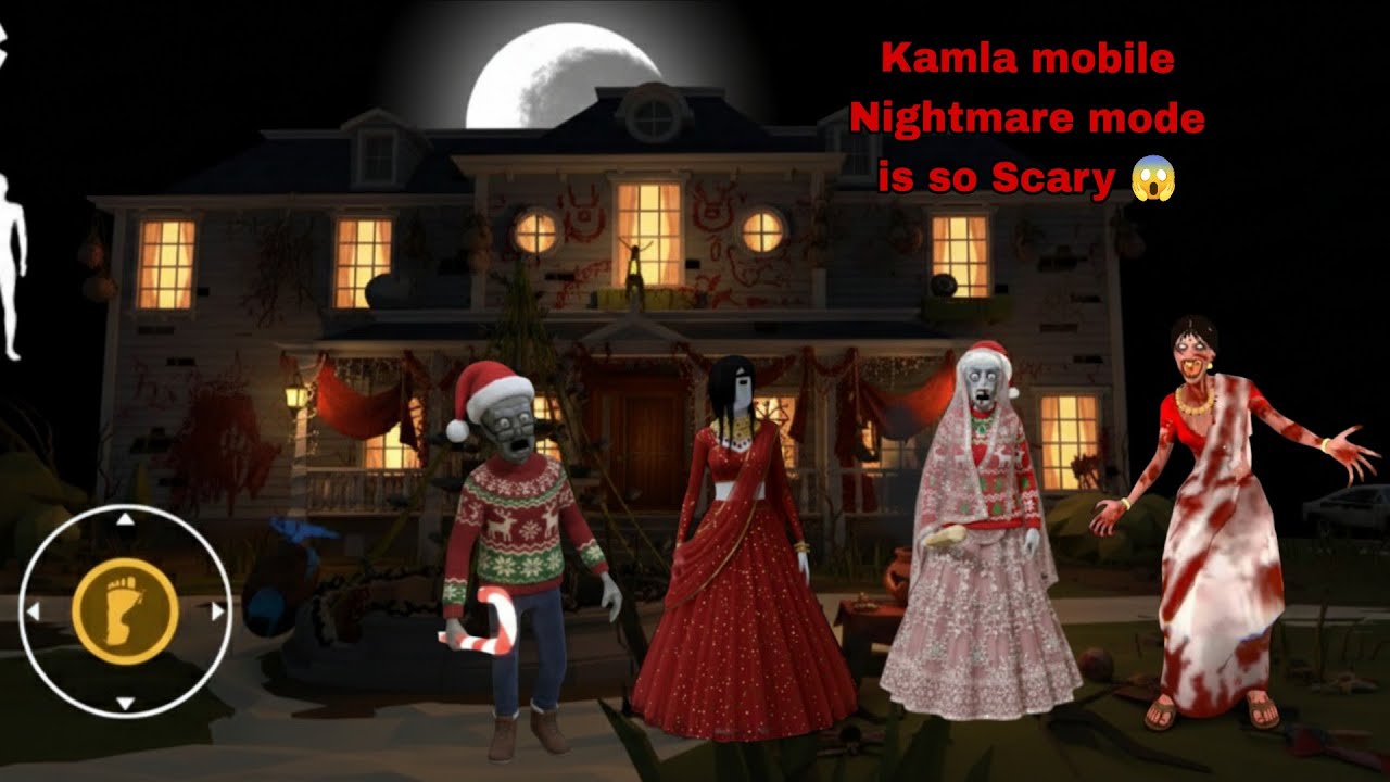 Mad Granny | Kamla Mobile Nightmare mode is so Scary || Kamla indian horror Game || #RadhaGaming 