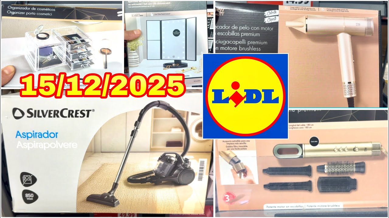 &iexcl;BAZAR LIDL OFERTAS SEMANALES! ❤️🛒ELECTRODOM&Eacute;STICOS, DECORACI&Oacute;N y M&Aacute;S #lidl #novedades