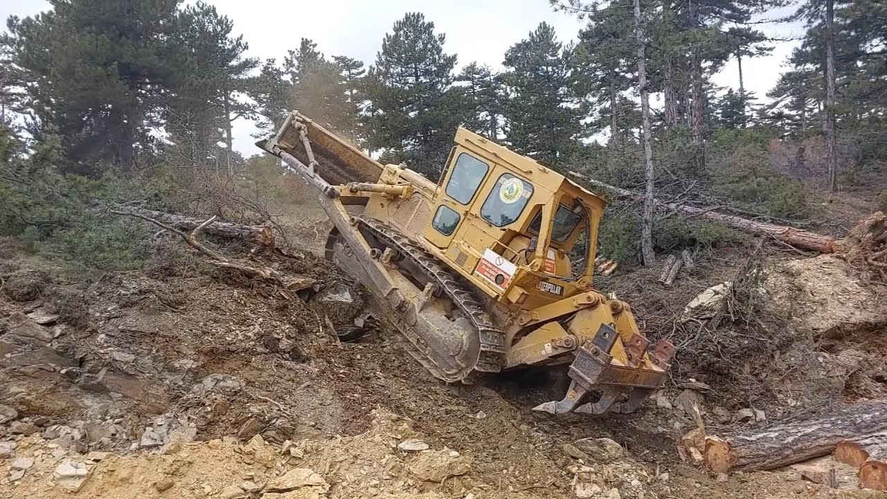 CAT D7~BIÇAK YÖNÜ NASIL DEĞİŞTİRİLİR~COMO MUDAR A DIREÇÃO DA LÂMINA~HOW TO CHANGETHE BLADE DIRECTION