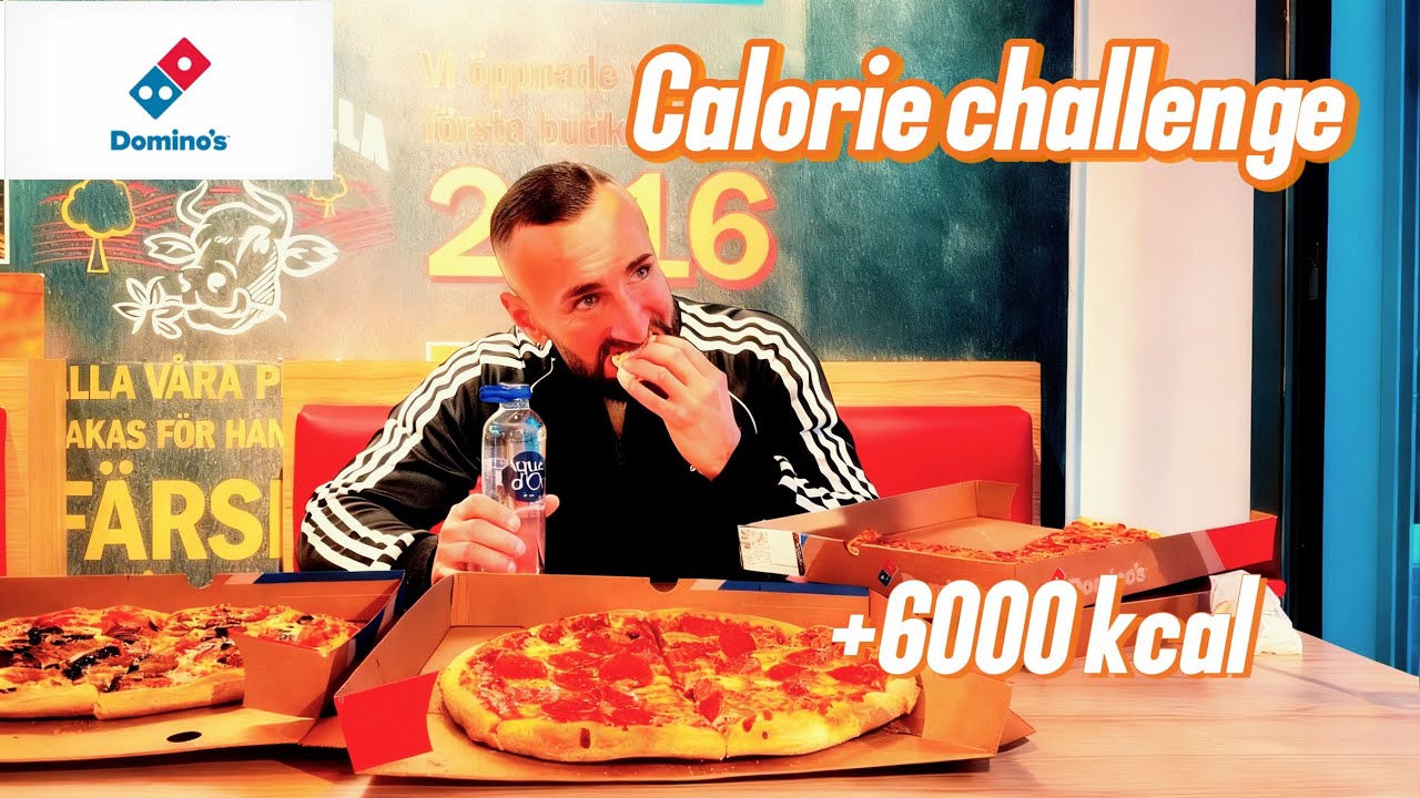 CALORIE CHALLENGE - DOMINO’S (detta trodde jag inte)