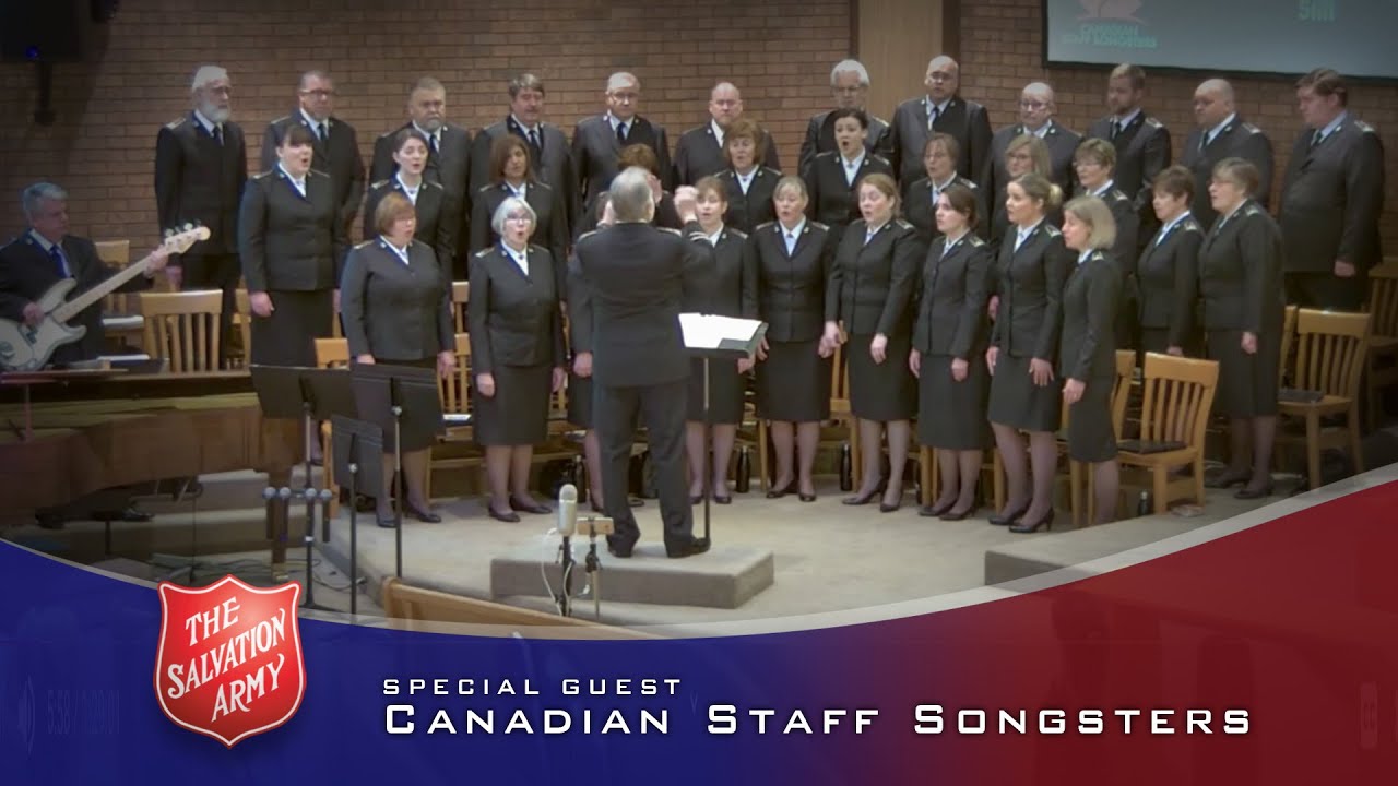 Canadian Staff Songsters: Sunday Service at The Salvation Army London Citadel, June 2, 2019