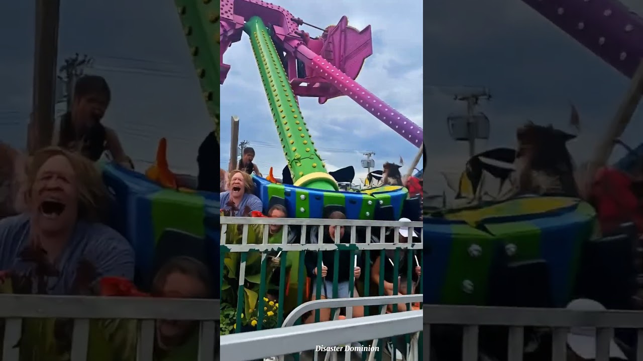 Carnival Ride DISASTER Caught on Camera🚨