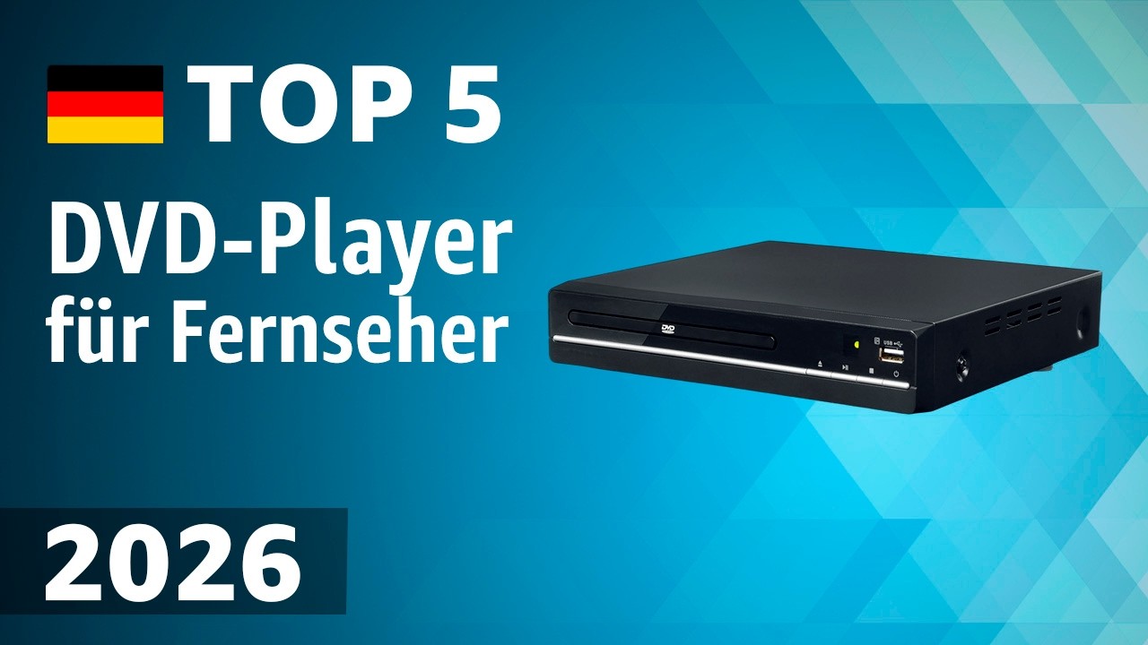 TOP—5. Beste DVD-Player für Fernseher. Test & Vergleich 2026