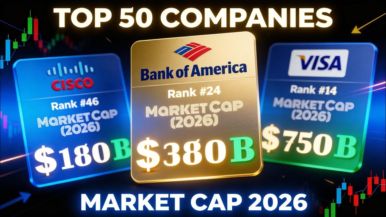 Top 50 Richest Companies in the World 2026 💰 (Biggest Corporations Ranked by Value)