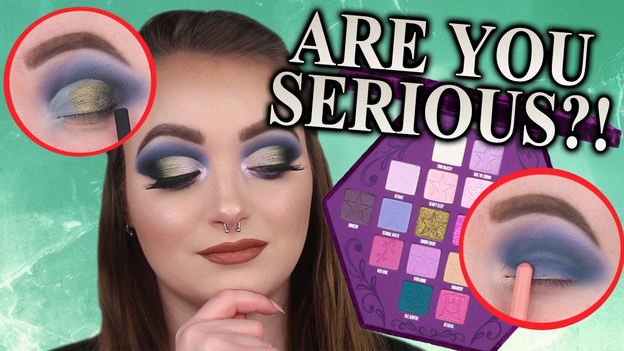 Made my eyes burn??? JEFFREE STAR BLOOD LUST PALETTE REVIEW AND TUTORIAL