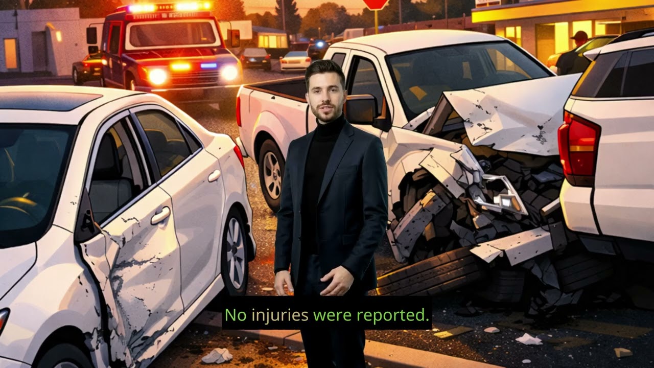 Suspected DUI Crash Damages Multiple Parked Cars in Fresno, CA | Driver Detained