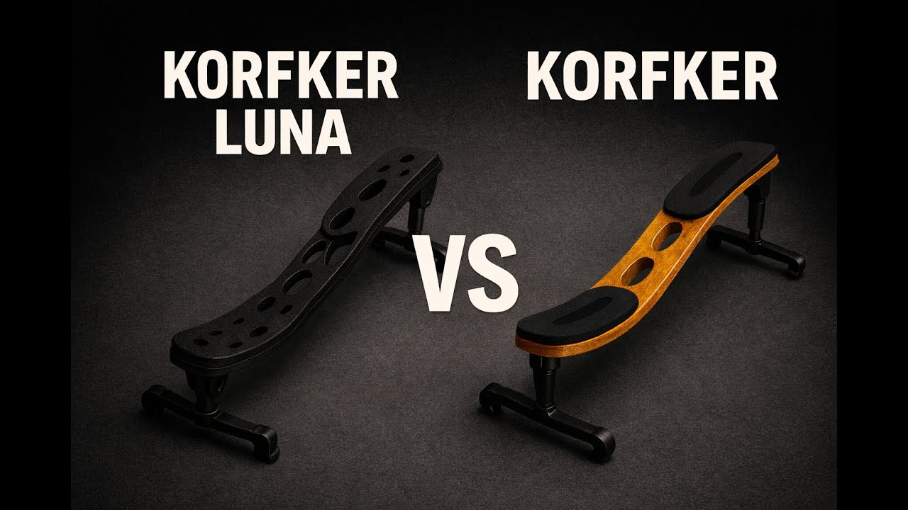 Pirastro Korfker Luna Vs Korfker 소문난 비싼 어깨받침 소리 비교!