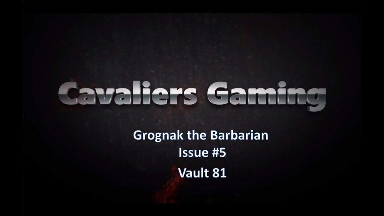 Grognak the Barbarian Issue #5 -Vault 81 - Fallout 4