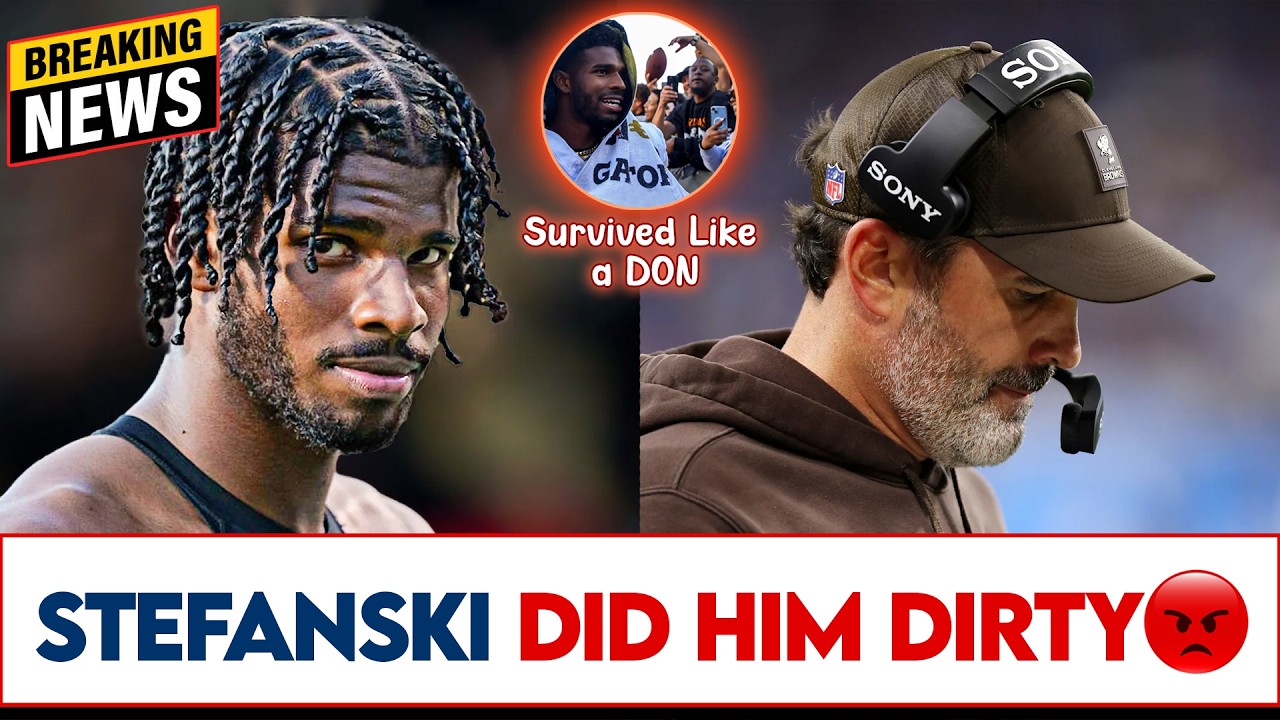 Sanders Survived, Stefanski Did Not -The Untold Truth Behind Browns' Shocking Coaching Shake-Up