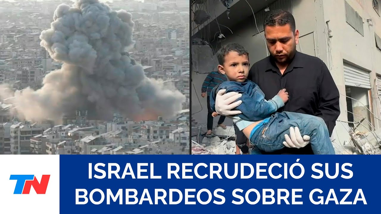 Israel recrudeció sus bombardeos en Gaza y el sur de Beirut: hubo por los menos ocho muertos