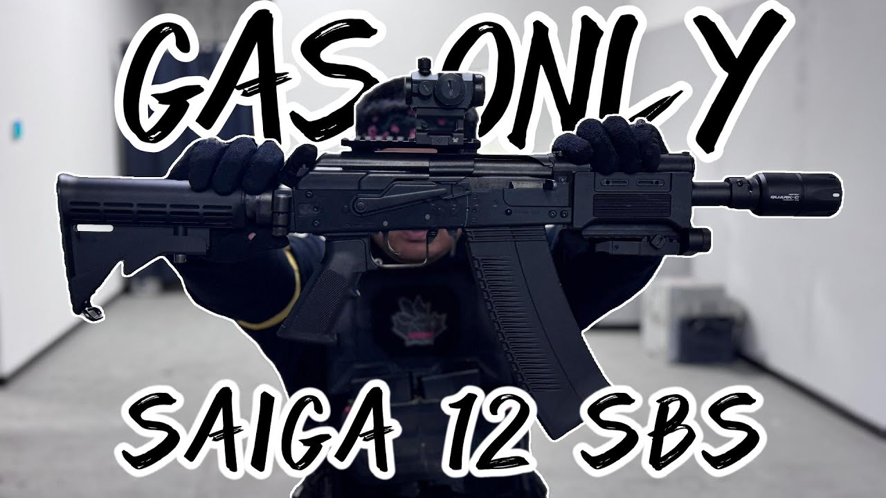 GAS ONLY Private event! Saiga 12 SBS Gameplay