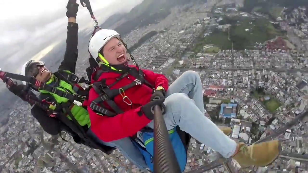 PARAPENTE ECUADOR / QUITO Teleferico tandem BB