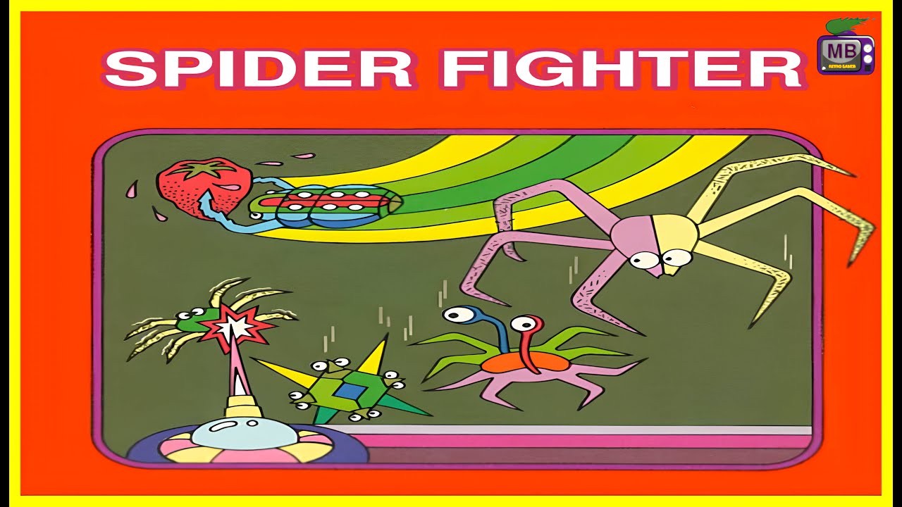 Spider Fighter [ ATARI 2600 ] Longplay - 1CC