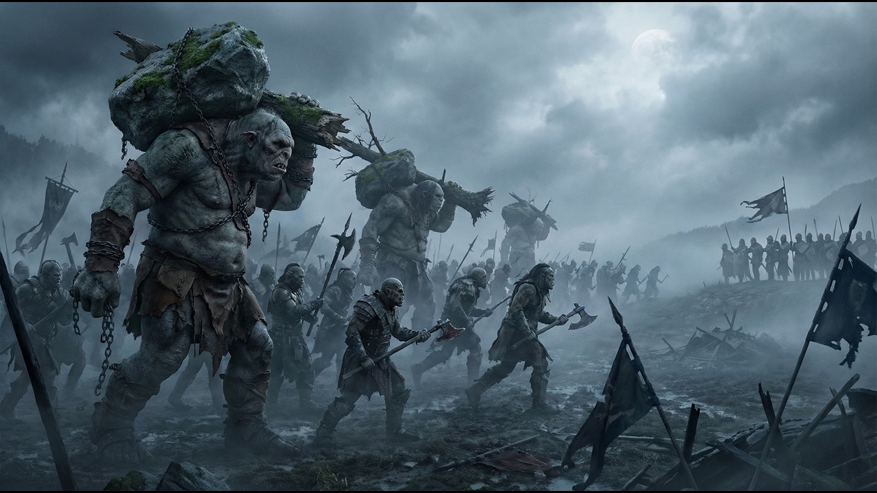 Age of Kingdoms | THE LAST WAR: Orc Kingdom vs Human Empire | AI Short Film