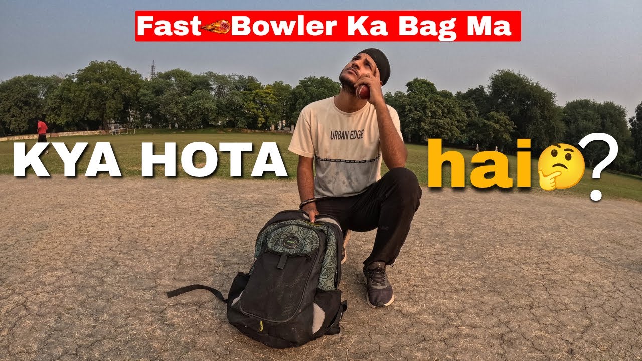 “Fast Bowler Ka Bag Ma Kya Hota Hai? 😳 |Inside My Cricket Gear Bag 🏏💥”