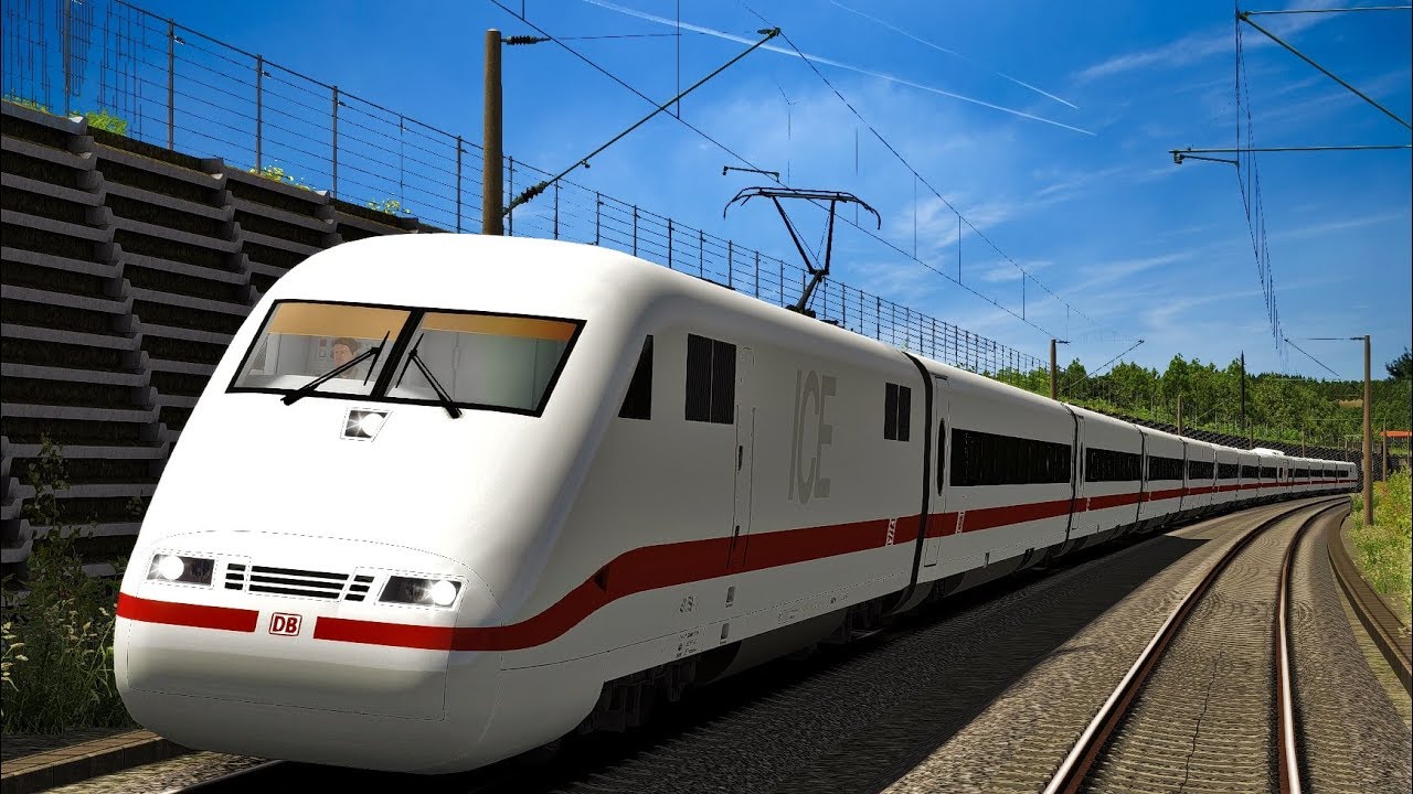 Let's Play Train Simulator 2018 | Freiburg - Basel | ICE 1 nach Basel SBB | Katzenbergtunnel