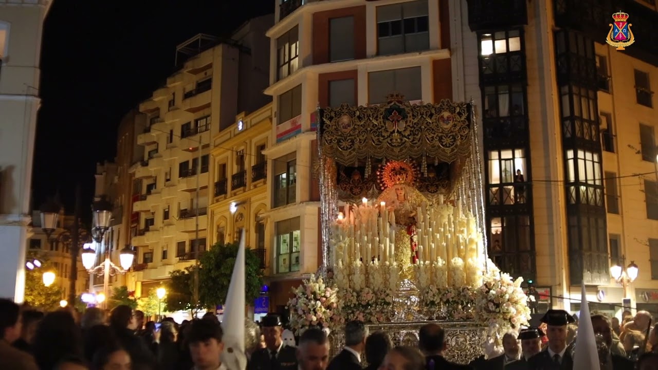 Entrada en Carrera Oficial de la Virgen del Amor de Huelva | Lunes Santo 2024