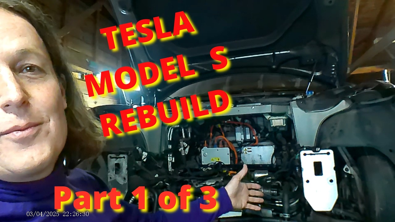 2015 Tesla Model S (Equipped with Autopilot and MCU2) Rebuild Part 1 of 3