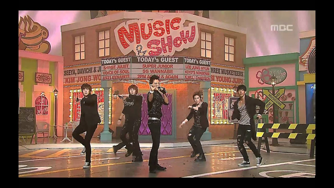 음악중심 - A'ST1 - Dynamite, 에이스타일 - 다이너마이트, Music Core 20090606