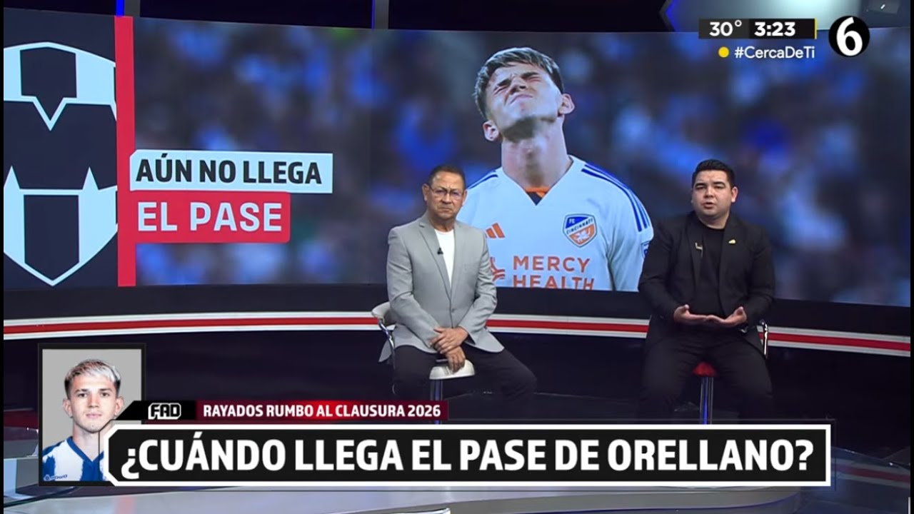 ✅🚨¿Se CAE el FICHAJE de LUCAS ORELLANO? | No llega su PASE para JUGAR con RAYADOS de MONTERREY