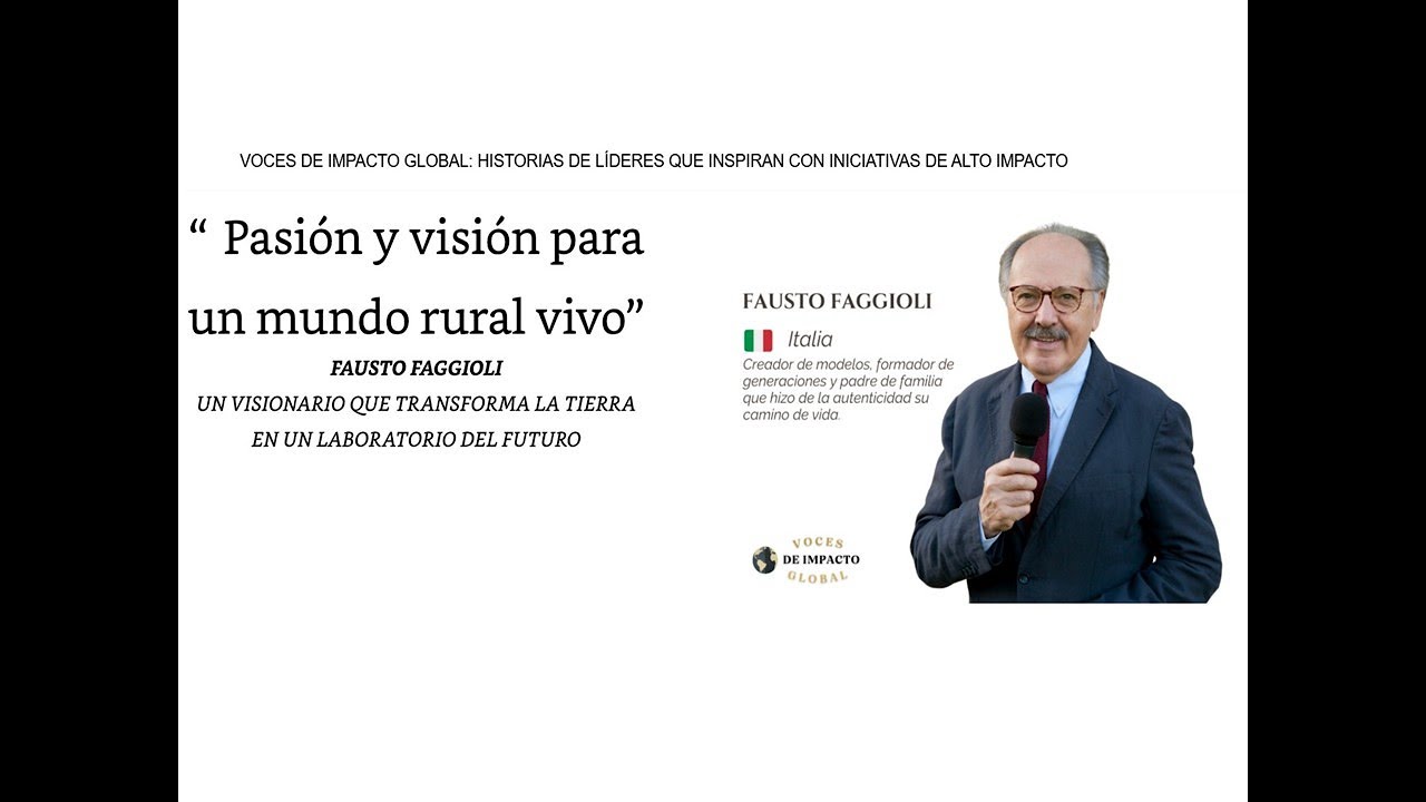 Le Radici del Futuro – La storia di Fausto Faggioli | Turismo Rurale, Innovazione, Comunità