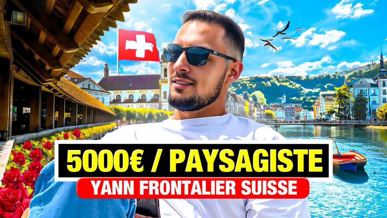 Paysagiste en SUISSE à 5000€ par Mois ! L'Interview Inspirante de Yann frontalier suisse