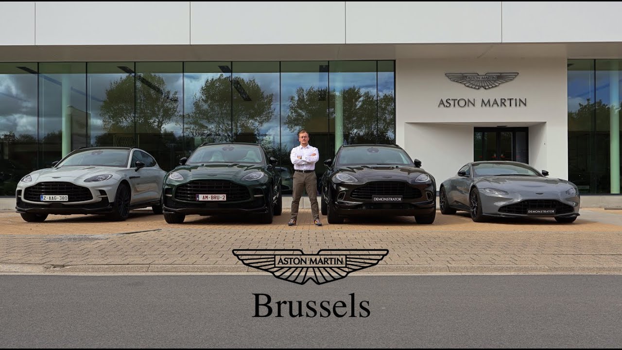 Aston Martin DBX707: Test Drive et présentation d'Aston Martin Brussels 🤯
